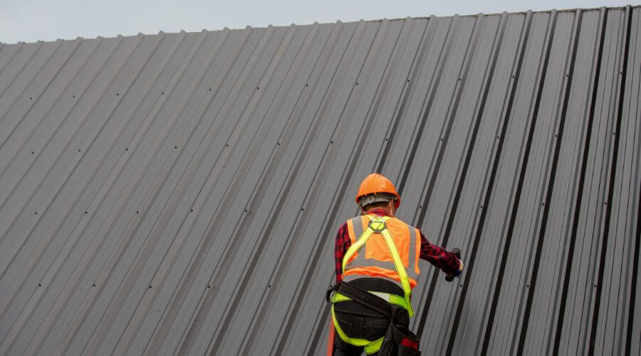 Professional metal roof installation services in Waverly, WA